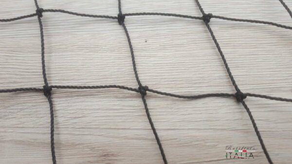 Rete Voliera – Ø 1,2 mm, Maglia 50x50 mm, Colore Nero - immagine 4