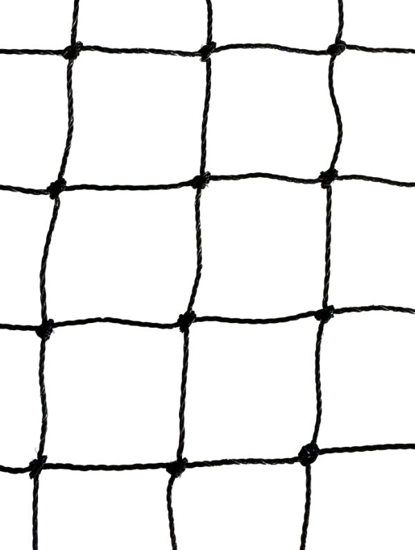 Rete di protezione per gatti colore nero con rinforzo in acciaio – Maglia 3×3 cm - immagine 2