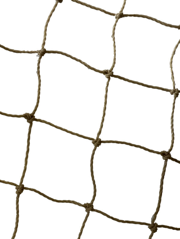 Rete di protezione per gatti colore beige con rinforzo in acciaio – Maglia 3×3 cm - immagine 4