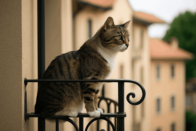 Reti da protezione gatti